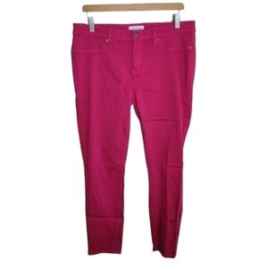 Lila Ryan | Berry Pink Skinny Jeggings Jeans